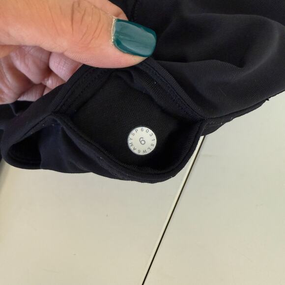 Lululemon All The Right Places Leggings 23” Black W6AMYS - 6 - Picture 7 of 9